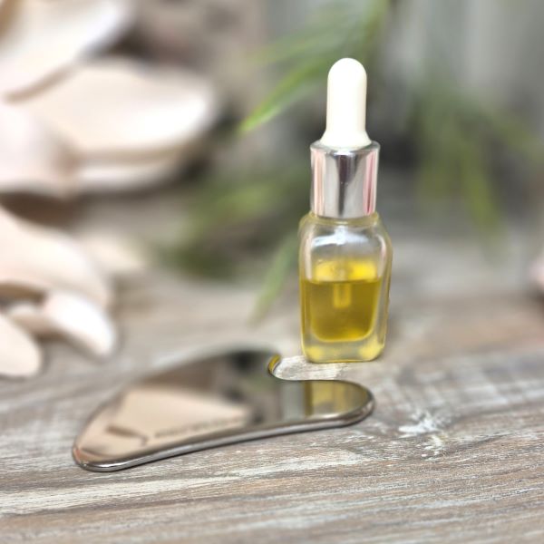 DIY gua sha oil